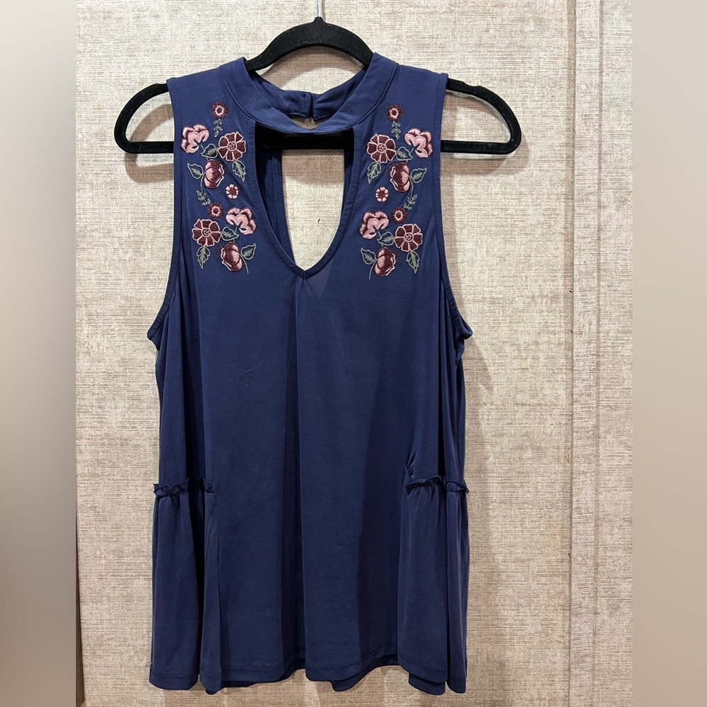 Embroidered Tank